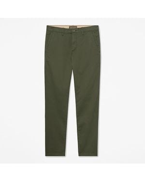 Timberland Topsfield Slim Twill Chino Trouser For - Green
