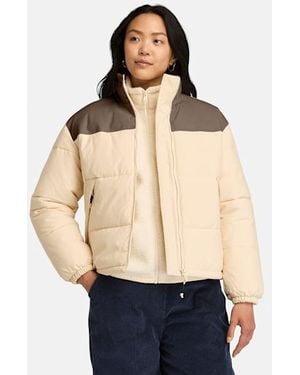 Timberland Welch Mountain Synthetic Insulated Puffer Jacket For - Natural