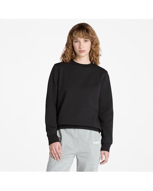 Timberland Exeter River Brushedback Crewneck Sweatshirt For - Black