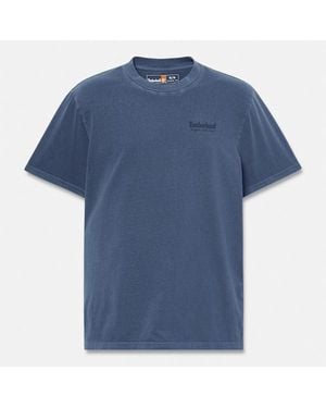 Timberland Rugged Active Gear Graphic T-Shirt For - Blue
