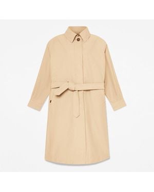 Timberland Water-Repellent Long Mac Coat For - Natural