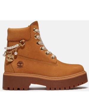 Timberland Stone Street Platform 6-Inch Waterproof Boot For - Brown
