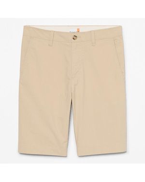 Timberland Claremont Poplin Chino Short For - Natural