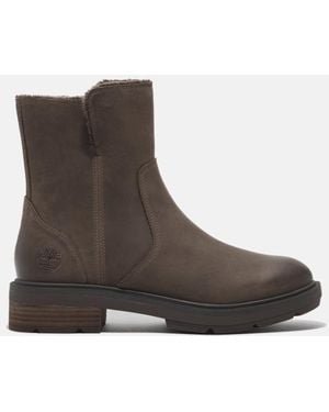 Timberland Brimfield Tall Zip Up Boots - Brown