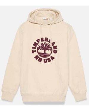 Timberland Holiday Graphic Hoodie For - Natural
