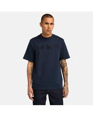 Timberland Hampton Short-Sleeve T-Shirt For - Blue