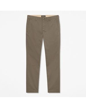 Timberland Claremont Slim Twill Chino Trouser For - Grey