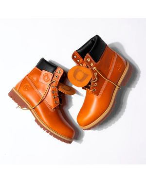 Timberland X One Block Down Heritage 6-Inch Waterproof Boot For - Brown