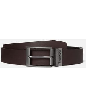 Timberland Bartley Classic Reversible Belt For - Brown