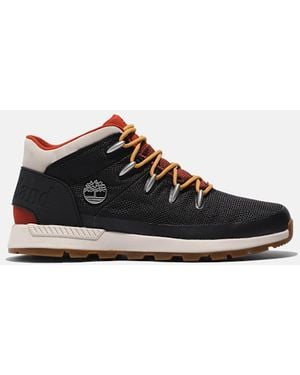 Timberland Sprint Trekker Mid Waterproof Trainer For - Black