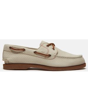 Timberland Classic Boat Shoe For - Natural