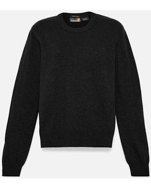 Timberland Merino Crewneck Jumper For - Black