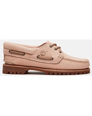 Timberland Authentic 3-Eye Boat Shoe For - Pink