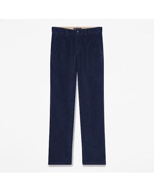 Timberland Claremont Straight Corduroy Chino Trouser For - Blue