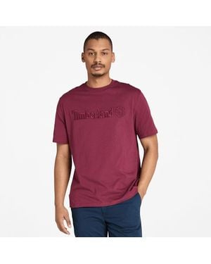 Timberland Hampton Short-Sleeve T-Shirt For - Red