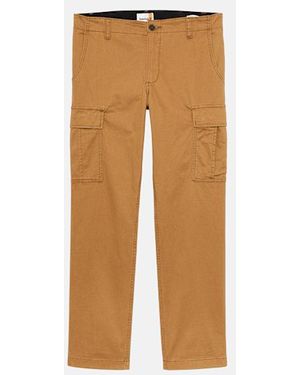 Timberland Brookline Twill Cargo Trouser For - Brown
