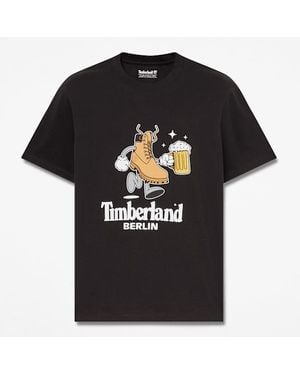 Timberland All Gender Berlin Short-Sleeve T-Shirt - Black