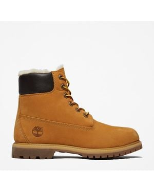 Timberland Premium 6-Inch Warm-Lined Waterproof Boot For - Brown