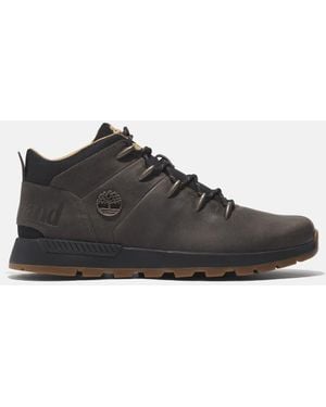 Timberland Sprint Trekker Mid Trainer For Men In Grey, Man, Grey, Size: 6.5 - Black