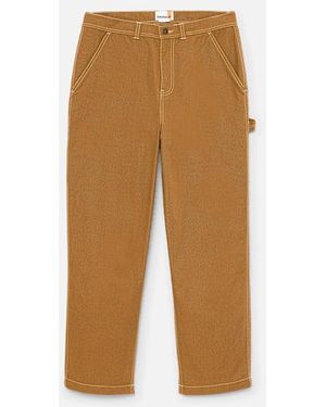 Timberland All Gender Washed Duck Canvas Carpenter Trouser - Blue