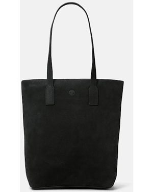 Timberland Soft Leather Tote Bag For - Black