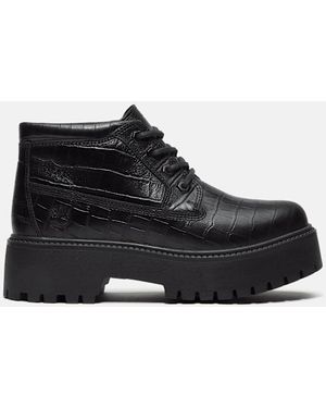 Timberland Stone Street Platform Mid Boot For - Black
