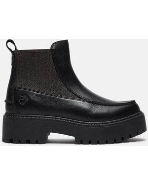 Timberland Stone Street Platform Chelsea Boot For - Black