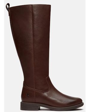 Timberland Verona Square Tall Side Zip Boot For - Brown