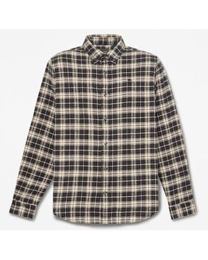 Timberland Flannel Check Regular Shirt For - Grey