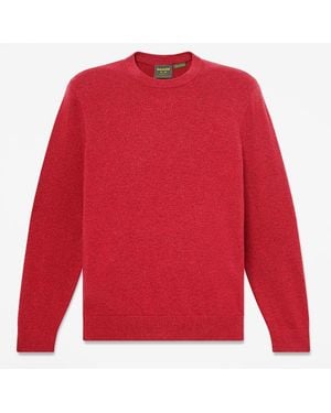 Timberland Williams River Cotton Crewneck Jumper For - Red