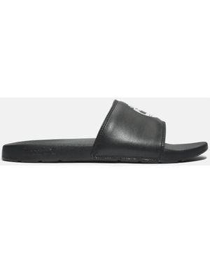 Timberland Playa Sands Slide Sandal For Men In Black, Man, Black, Size: 2.5