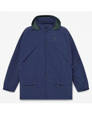 Timberland All Gender X Beams Nylon Zip-Up Convertible Jacket - Blue