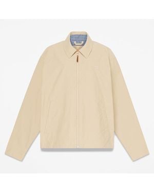Timberland Stratham Durable Water Repellent Cotton Bomber For - Natural