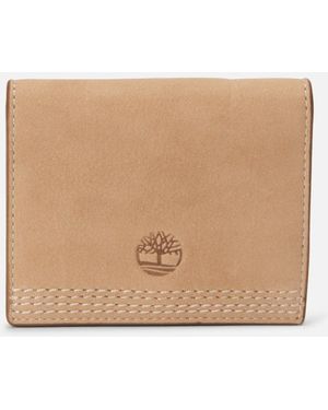 Timberland New Rain 2.0 Fold Over Card Case - Natural