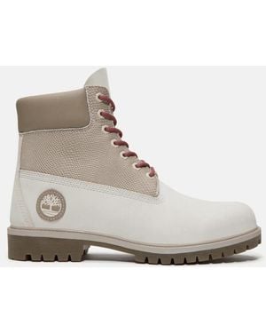 Timberland Year Of The Snake Heritage 6-inch Waterproof Boot For Men In White, Man, White, Size: 7 - Grey