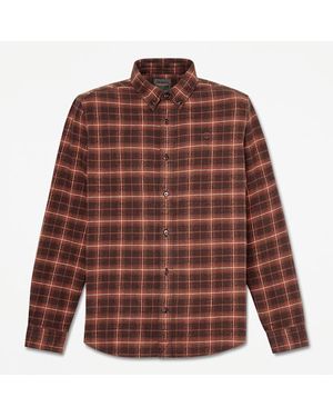 Timberland Flannel Check Regular Shirt For - Brown