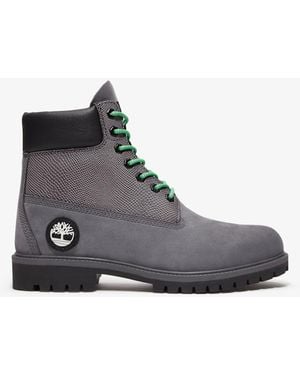 Timberland Year Of The Snake Heritage 6-inch Waterproof Boot For Men In Dark Grey, Man, Grey, Size: 6.5 - Brown