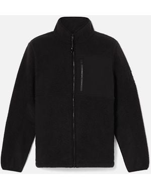 Timberland High Pile Fleece Jacket For - Black