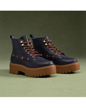 Timberland Stone Street Platform Kiltie Boot For - Green