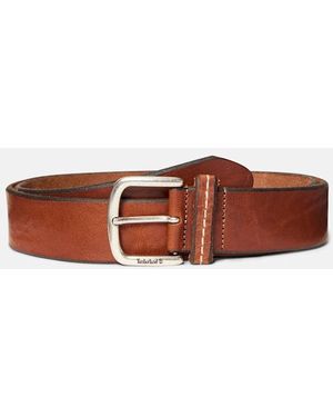Timberland Mascoma Leather Belt For - Brown
