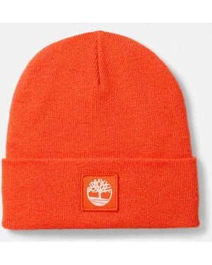 Timberland Patch Beanie For - Orange