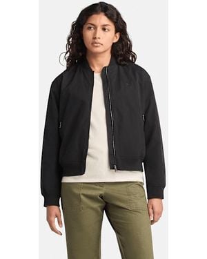 Timberland Utility Bomber For Women In Black, Woman, Black, Size: L