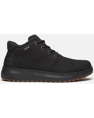 Timberland Hudson Road Gore-tex Chukka Boot For Men In Black, Man, Black, Size: 6.5