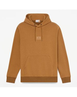 Timberland Silicon Badge Hoodie - Brown