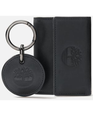 Timberland Trifold W/Fob Set - Black