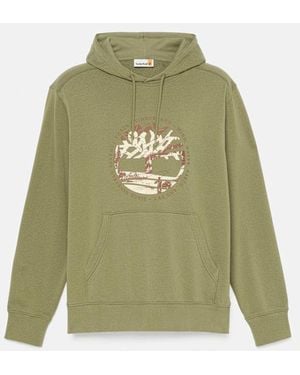 Timberland Lake House Graphic Hoodie For - Green