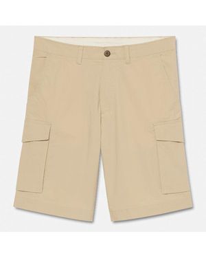 Timberland Brookline Poplin Cargo Short For - Natural