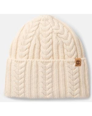 Timberland Cable Beanie For - Natural