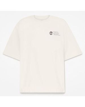 Timberland All Gender "Archive Boot" T-Shirt - White