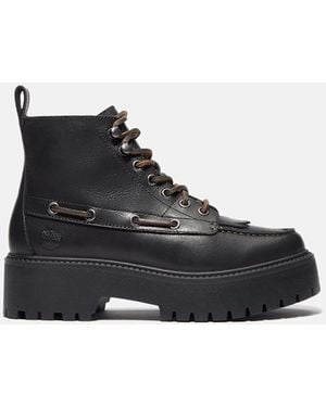 Timberland Stone Street Platform Kiltie Boot For - Black